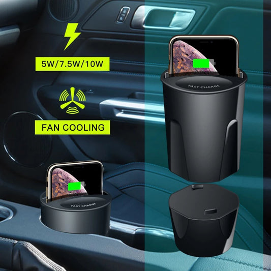 Car Wireless Charging Cup Wireless Charging Bracket Cup Suitable For Samsung