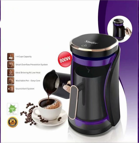 New Product Electric Coffee Grinder Milk Coffee Pot Fine Grinding